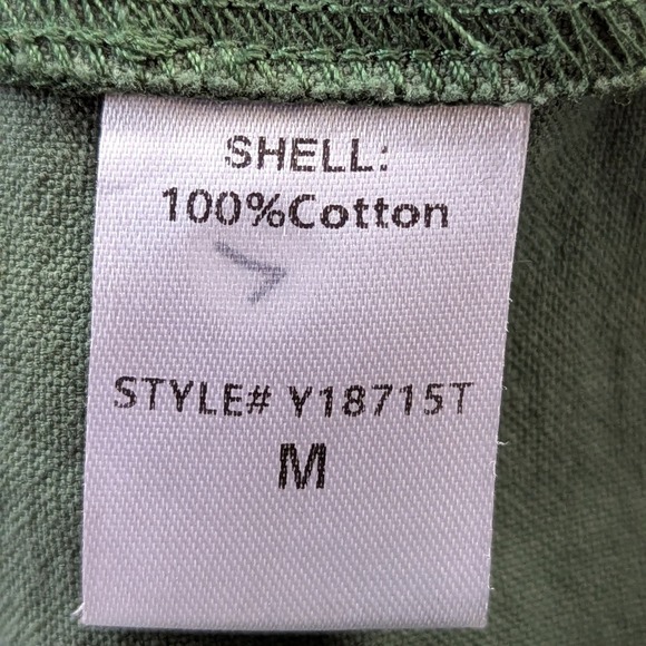 Tuckernuck Pomander Place Polly Green Shirt Dress Sz M - Picture 9 of 10